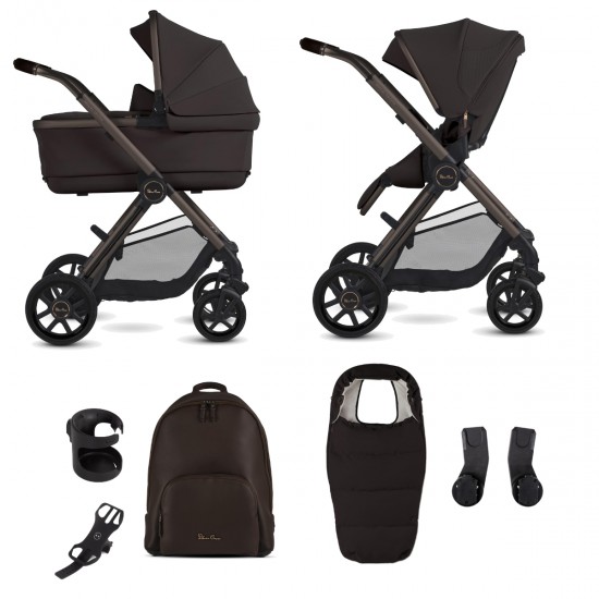 Silver Cross Reef 2 Special Edition Pram + Accessory Bundle, Ganache