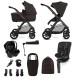 Silver Cross Reef 2 Special Edition Ultimate 14 Piece Motion Travel System Bundle, Ganache