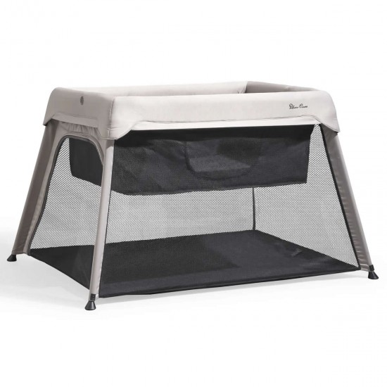 Silver Cross Slumber 3-in-1 Travel Cot, Stone