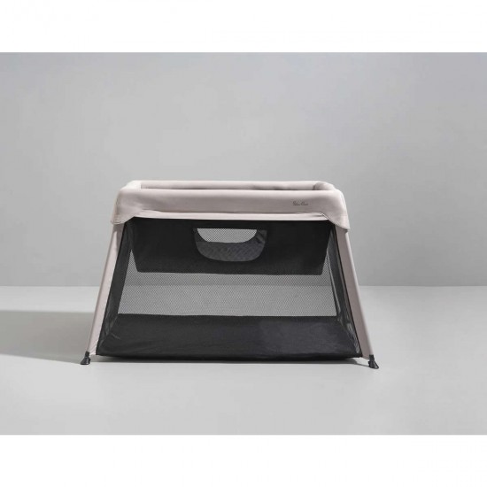 Silver Cross Slumber 3-in-1 Travel Cot, Stone