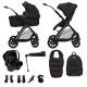 Silver Cross Reef 2 Special Edition Dream i-Size Travel System Bundle + Accessories, Espresso