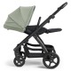 Silver Cross Tide 3 in 1 Travel System Bundle + Accessories, Sage/Black Chassis