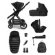 Silver Cross Tide 4 in 1 Isofix Travel System Bundle + Accessories, Space