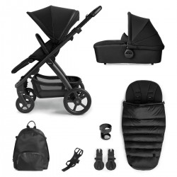 Silver Cross Tide 2 in 1 Pram Bundle + Accessory Box, Space