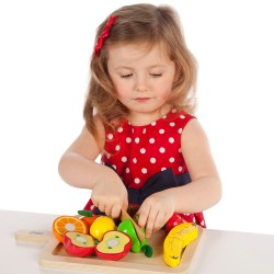 Tidlo Cutting Wooden Fruits Set