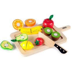 Tidlo Cutting Wooden Fruits Set