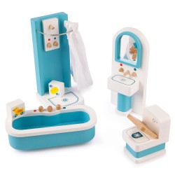 Tidlo Dolls House Furniture Set - Bathroom