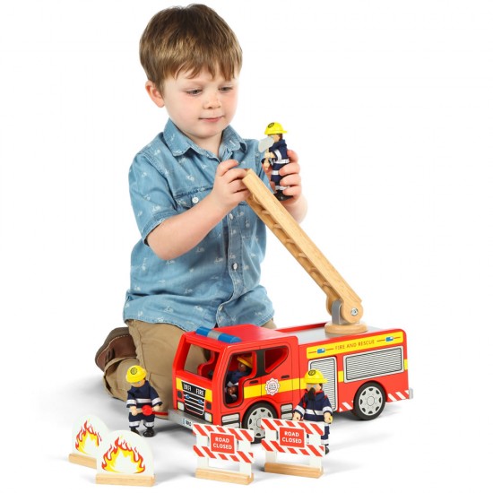 Tidlo Fire Engine Set