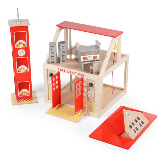 Tidlo Fire Station Set