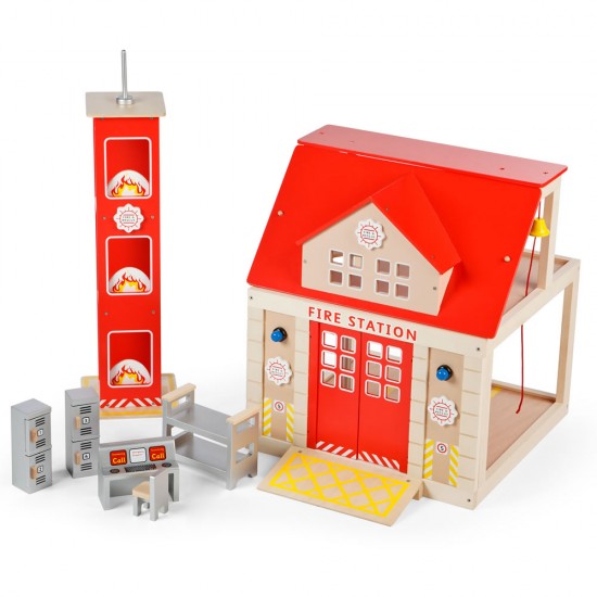 Tidlo Fire Station Set