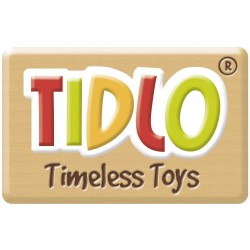 Tidlo Wooden Dolls Pram Buggy