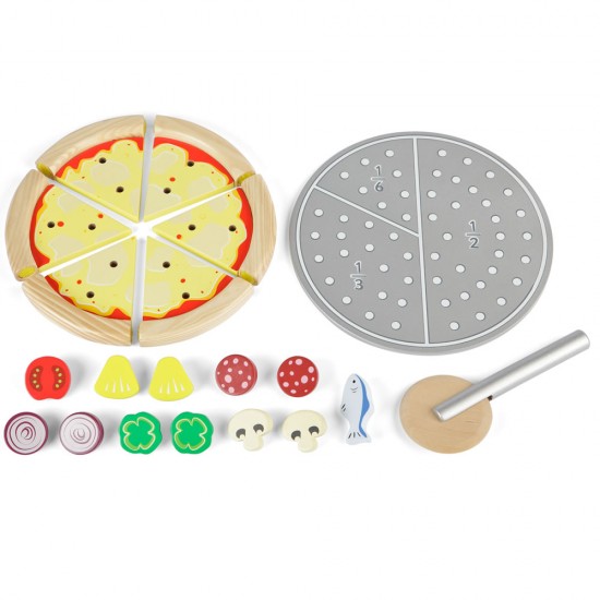 Tidlo Wooden Pizza Set