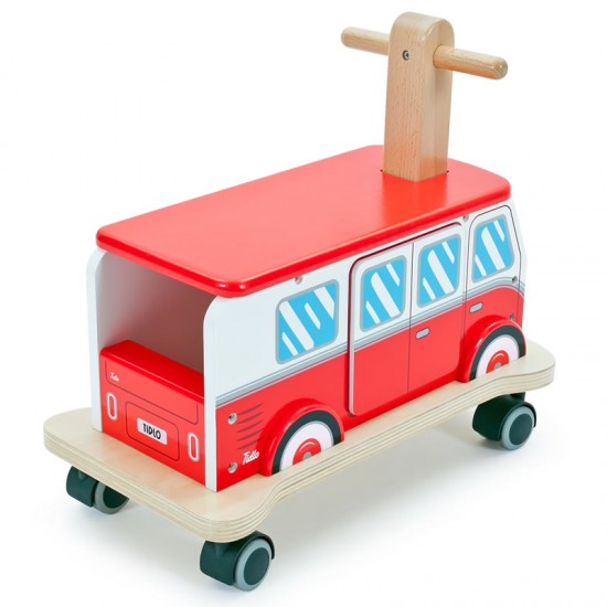 Tidlo Ride on Campervan Wooden Toy