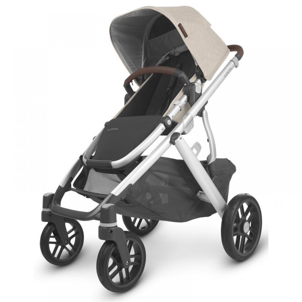 Uppababy VISTA V2 Pram + Mesa + Base i-Size Travel System, Declan Oat ...