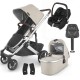 Uppababy CRUZ V2 Pushchair + Carrycot + Cabriofix i-Size + Base Travel System, Declan