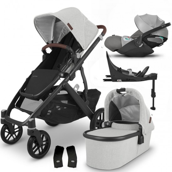 Uppababy VISTA V2 Pram + Cloud Z2 & Base Z2 i-Size Travel System, Anthony