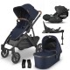 Uppababy VISTA V2 Pram + Cloud Z2 & Base Z2 i-Size Travel System, Noa Navy