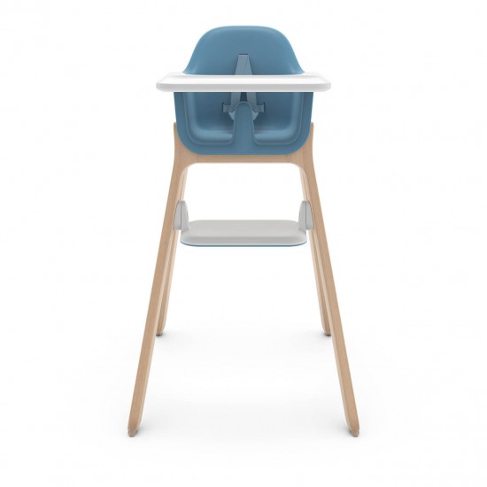 Uppababy Ciro Highchair + Mealtime Set, Caleb Blue