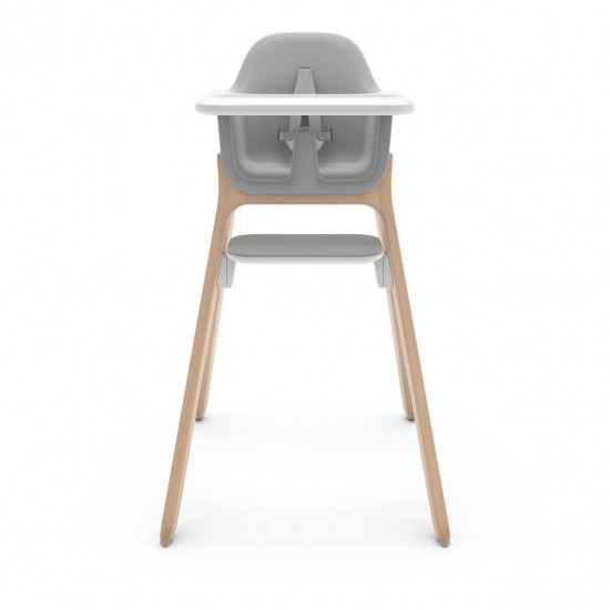 Uppababy Ciro Highchair + Mealtime Set, Chloe Grey