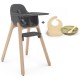 Uppababy Ciro Highchair + Mealtime Set, Jake Charcoal