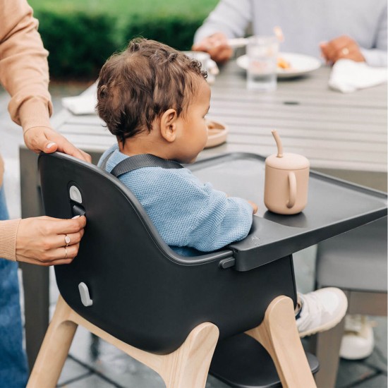 Uppababy Ciro Highchair + Mealtime Set, Jake Charcoal