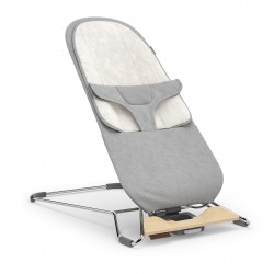 Uppababy Mira Baby Bouncer Chair, Stella - Grey Melange