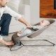 Uppababy Mira Baby Bouncer Chair, Wells - Dark Taupe Melange