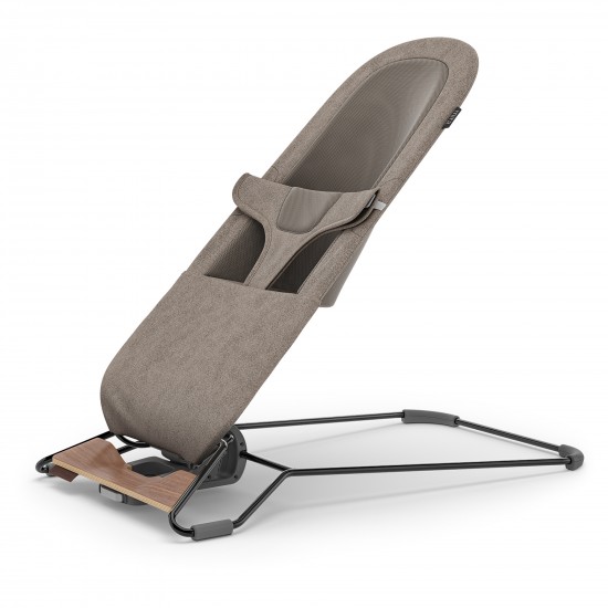 Uppababy Mira Baby Bouncer Chair, Wells - Dark Taupe Melange