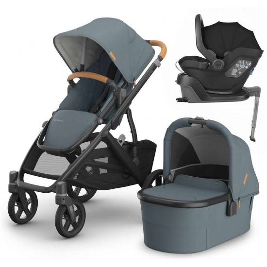 Uppababy VISTA V3 + Mesa + Base Travel System Bundle, Dillan