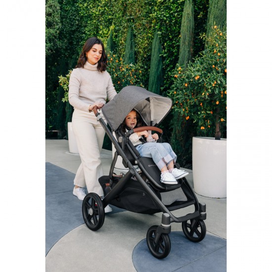 Uppababy VISTA V3 + Mesa + Base Travel System Bundle, Greyson