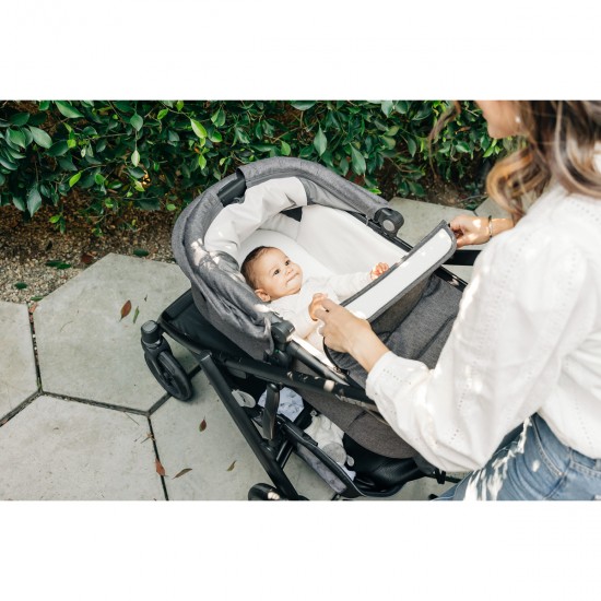 Uppababy VISTA V3 + Mesa + Base Travel System Bundle, Greyson