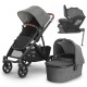 Uppababy VISTA V3 + Mesa + Base Travel System Bundle, Greyson