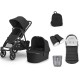 Uppababy VISTA V3 Pushchair & Pram + 4 Piece Accessory Bundle, Jake