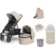 Uppababy VISTA V3 Pushchair & Pram + 4 Piece Accessory Bundle, Liam