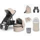 Uppababy VISTA V3 Pushchair & Pram + 5 Piece Accessory Bundle, Liam