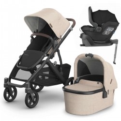 Uppababy VISTA V3 + Mesa + Base Travel System Bundle, Liam