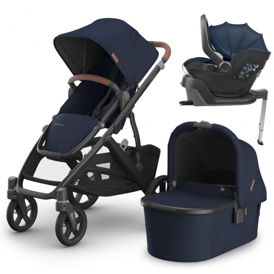 Uppababy VISTA V3 + Mesa + Base Travel System Bundle, Noa