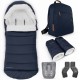 Uppababy VISTA V3 Pushchair & Pram + 5 Piece Accessory Bundle, Noa