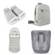 Uppababy 4 Piece Accessory Pack, Savannah - Pearl Grey