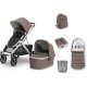 Uppababy VISTA V3 Pushchair & Pram + 4 Piece Accessory Bundle, Theo