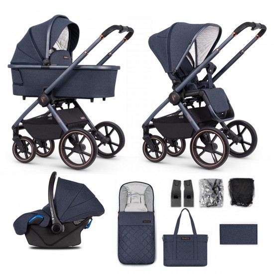 venicci pram navy