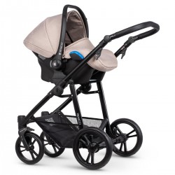 Venicci Genesis 3 in 1 Travel System Bundle + FREE Parasol, Ivory