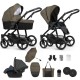 Venicci Genesis 3 in 1 Travel System Bundle + FREE Parasol, Olive