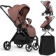 Venicci Vero Blush Stroller + Raincover, Apron & Travel Bag Bundle