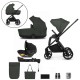 Venicci Claro 3 in 1 + Base Complete Travel System Bundle, Forest