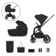 Venicci Claro 2 in 1 Pram Bundle, Noir