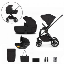 Venicci Claro 3 in 1 Travel System Bundle, Noir