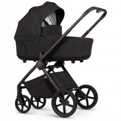 Venicci Claro 3 in 1 + Base Complete Travel System Bundle, Noir