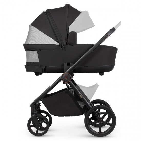 Venicci Claro 2 in 1 Pram Bundle, Noir