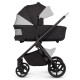 Venicci Claro 3 in 1 + Base Complete Travel System Bundle, Noir